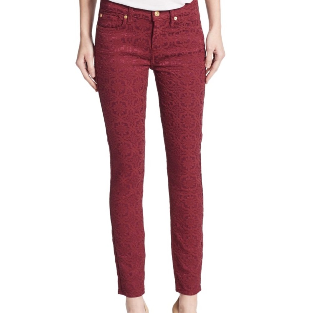Seven Gwenevere brocaide skinny jeans