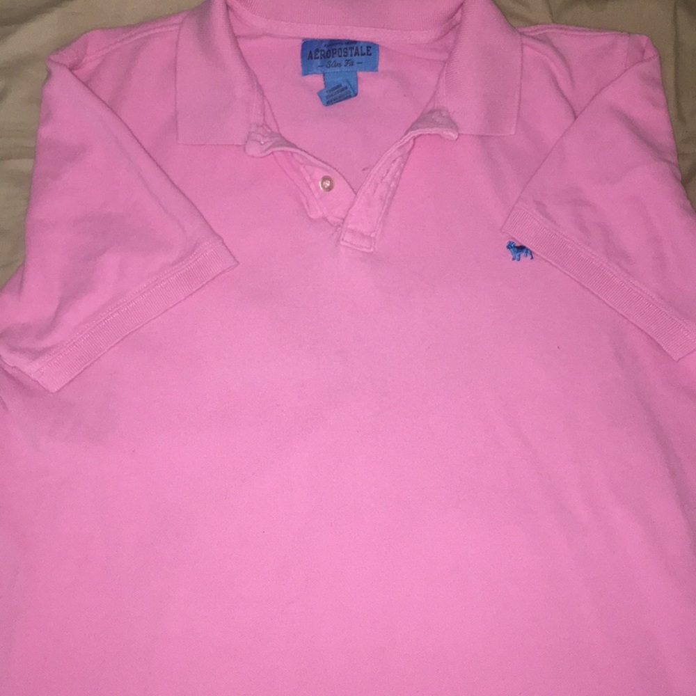 Aeropostale "polo" collared tshirt