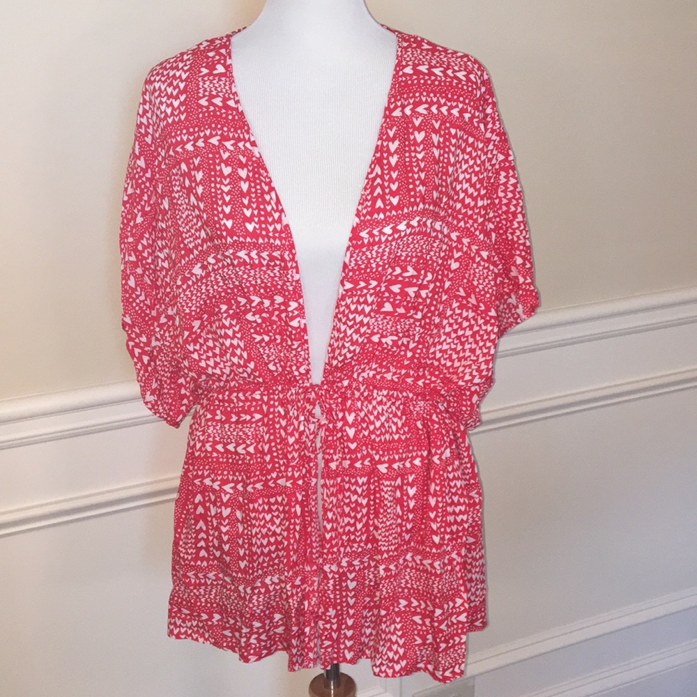 Victoria's Secret robe with hearts 🌸