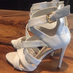 Guess strappy high heels, sexy & tall