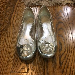 Tory Burch size six Reva flats