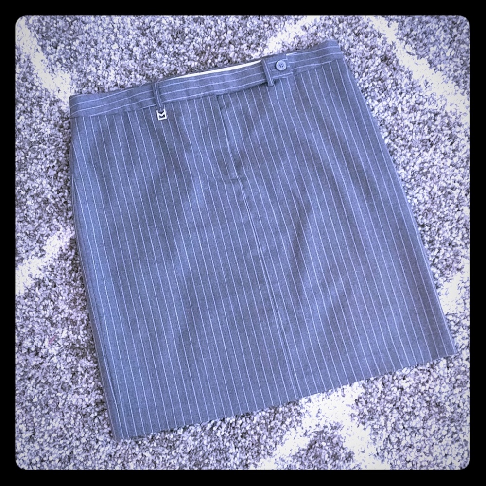 Michael Kors Charcoal Grey Pencil Skirt EUC