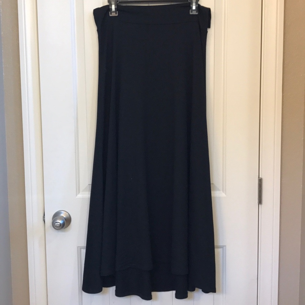 Lularoe Solid Black Maxi