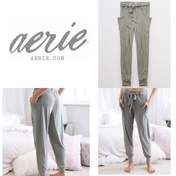 American Eagle Outfitters Pants - NWOT AERIE SUPER SOFT LOUNGE PANTS. OLIVE. S
