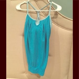Lululemon "No Limits" built in bra tank--Size 2!