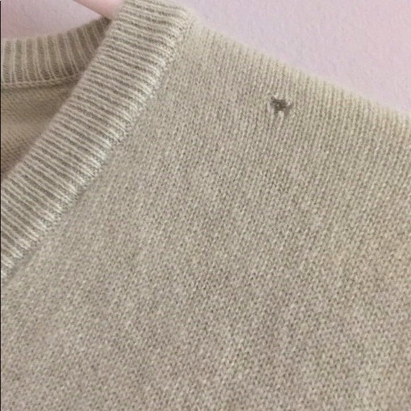 El Daws 100% Cashmere Sweater - Light Green - Picture 4 of 4