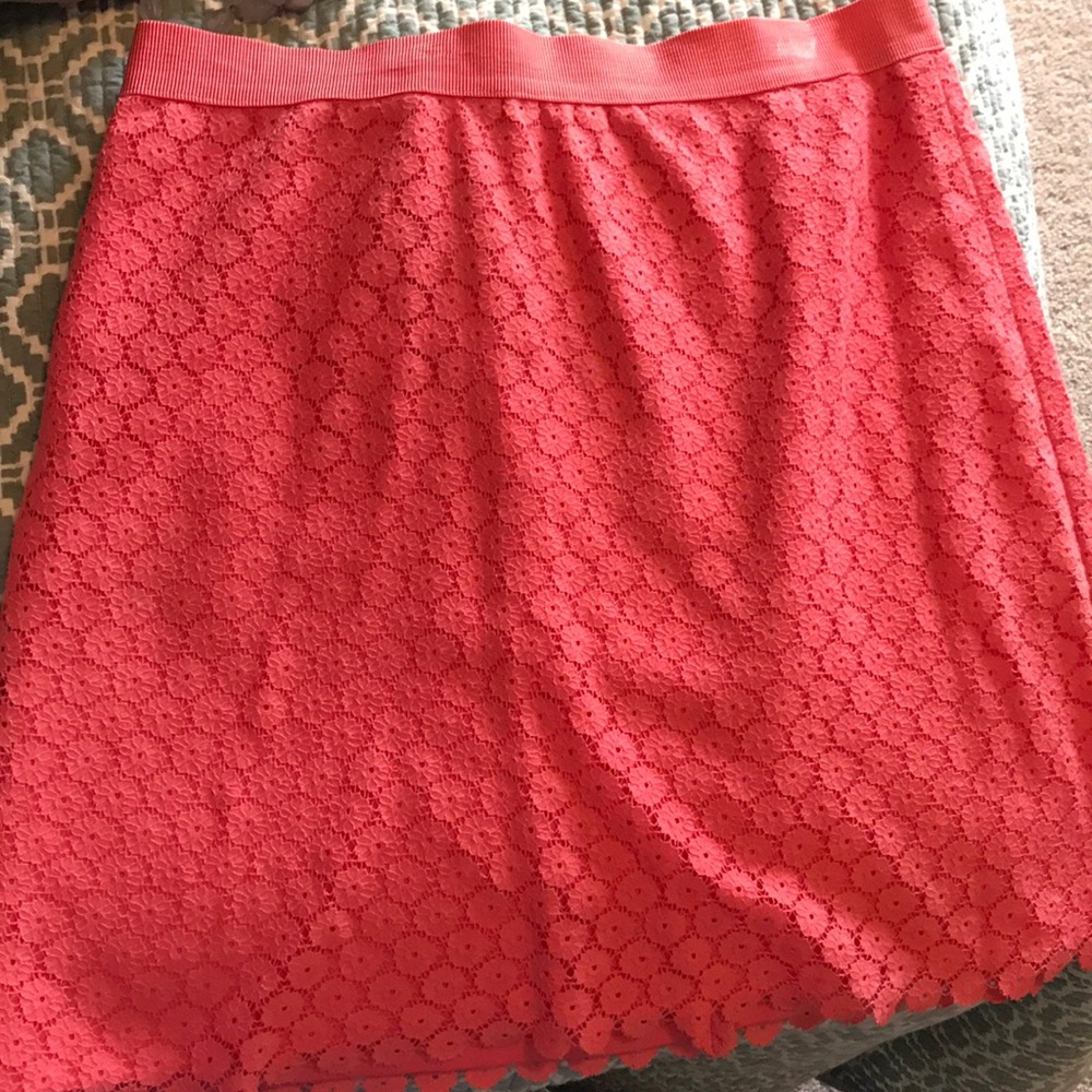 Loft Coral Skirt
