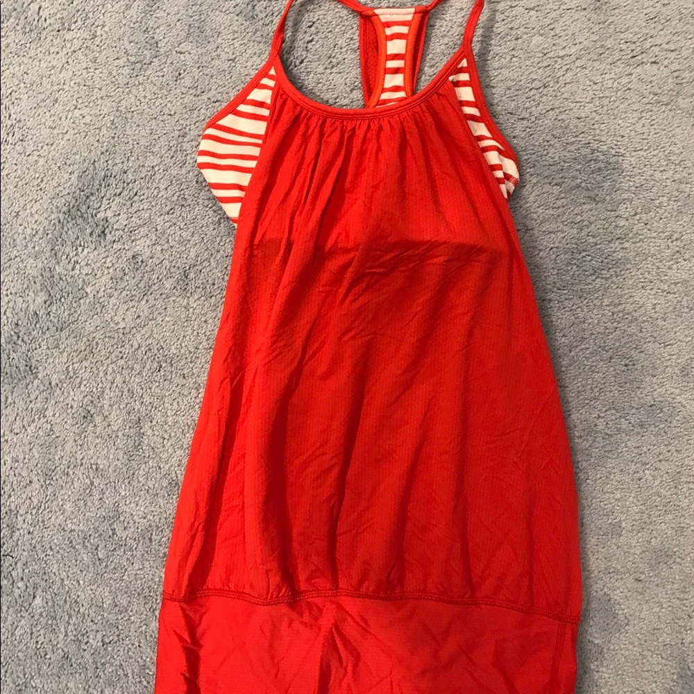 Lululemon Tank With Attached Sports Bra