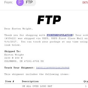 Ftp x fuct hat 3m all over