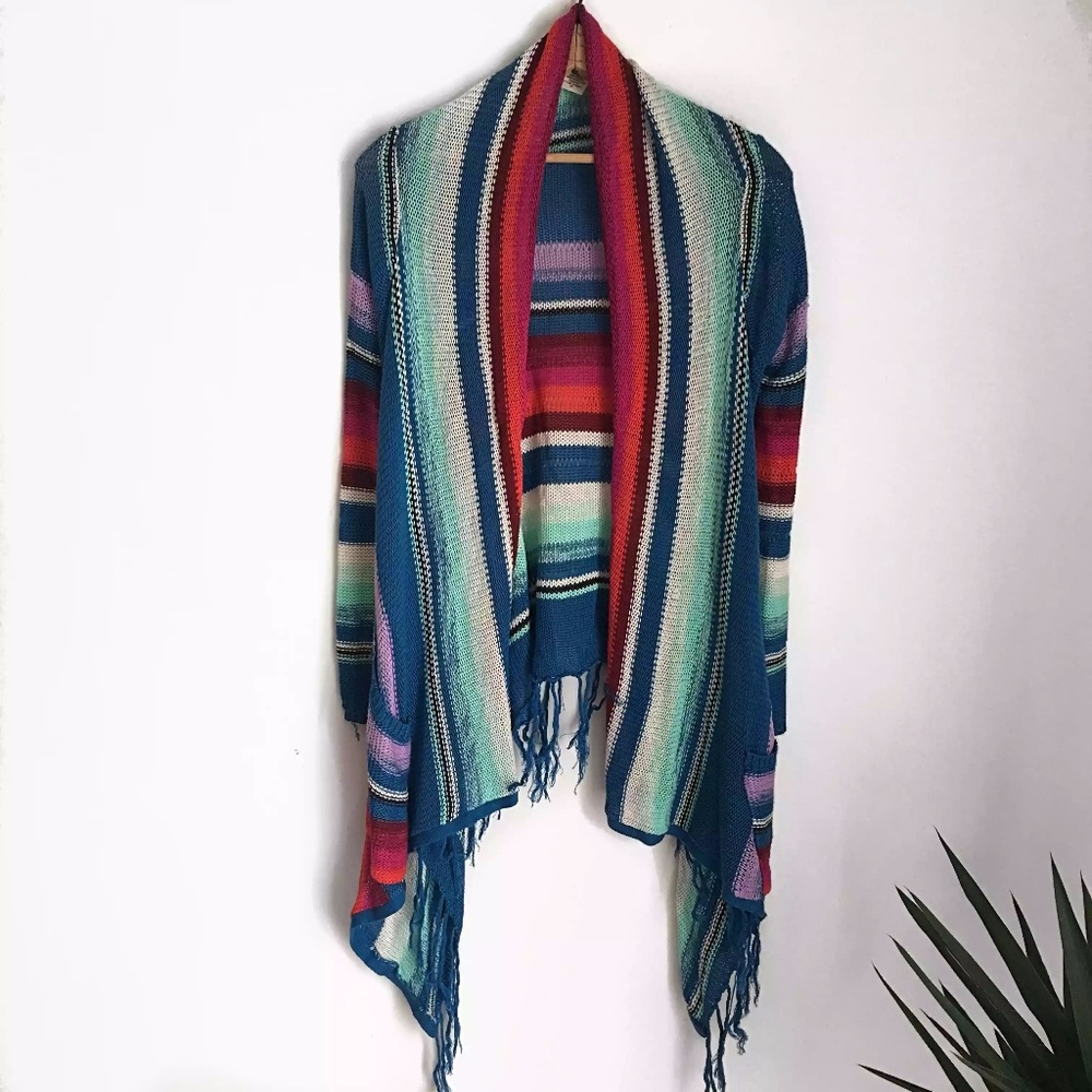Billabong Striped Cardigan