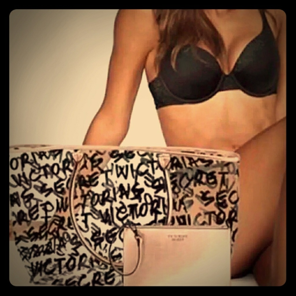 Victoria's Secret Graffiti Tote