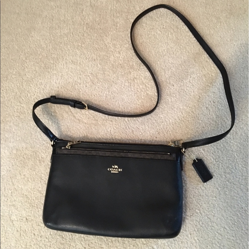 Coach cross body purse