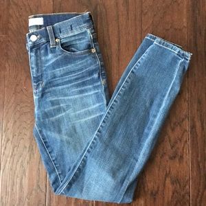 Madewell high riser skinny jeans size 26