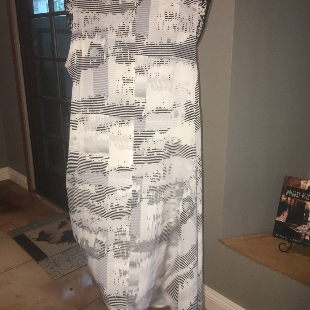 Asymmetrical summer dress