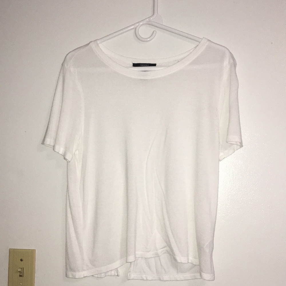 Forever 21 backless shirt