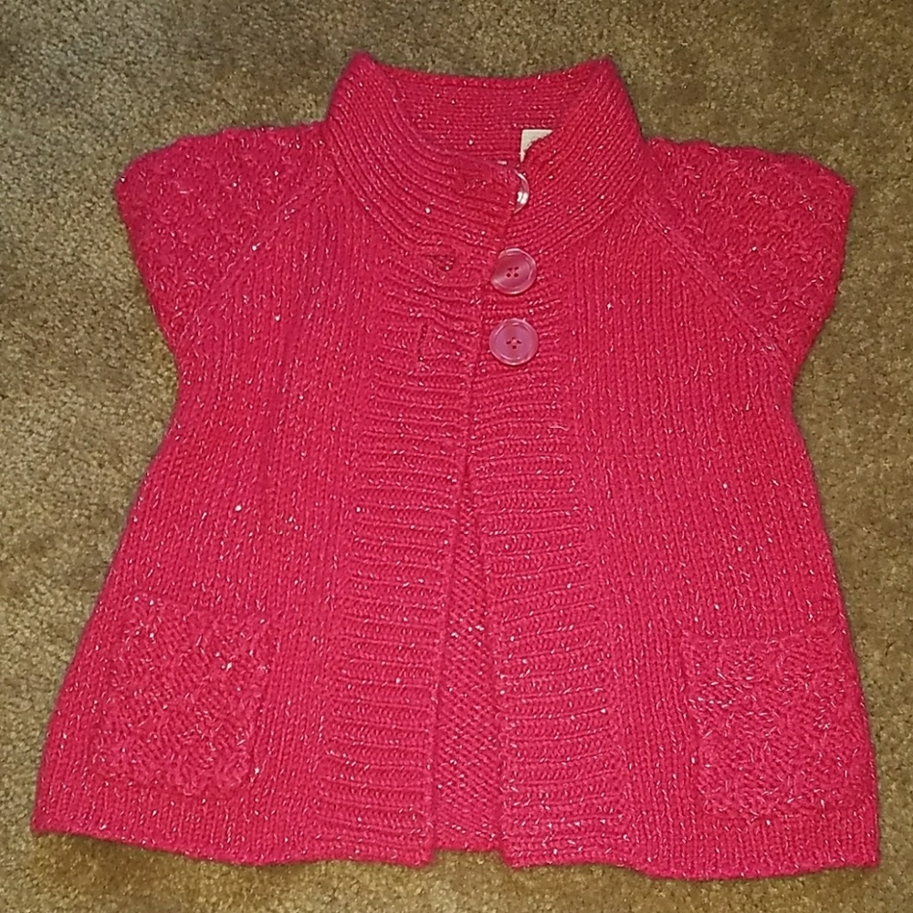 Pink girl's sweater