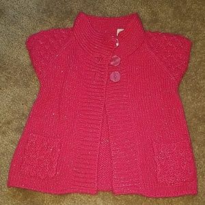Pink girl's sweater