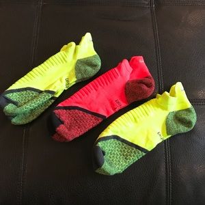 🏃🏽Nike Elite, 3 PAIRS 🙌🏽Dri Fit Running Socks