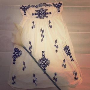 Strapless sun dress!