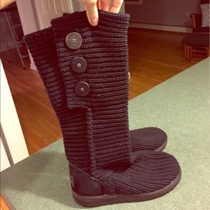 Black Sweater UGGs