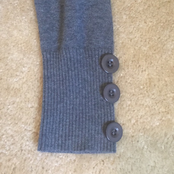Grey 3/4 Sleeve Sweater - Picture 4 of 4