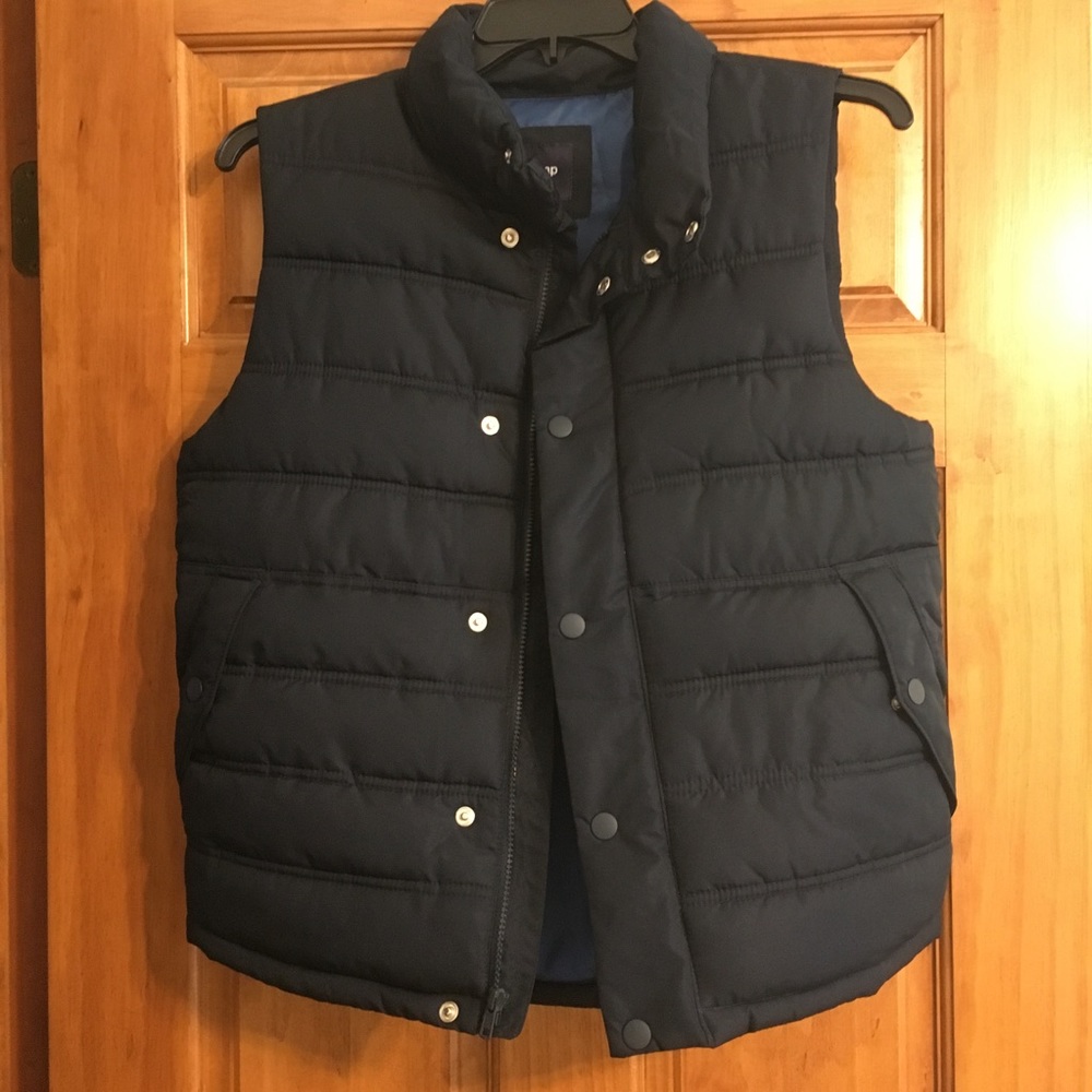 Navy Blue Gap Vest