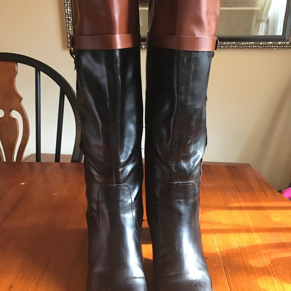 Etienne Aigner " Chastity" knee high boots