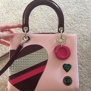 Sold！ Lady Dior Limited with card， Brand new