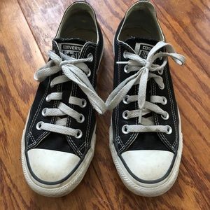 Black Converse Low Tops