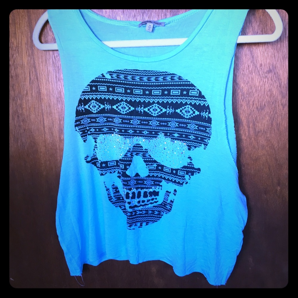 Skull tank top