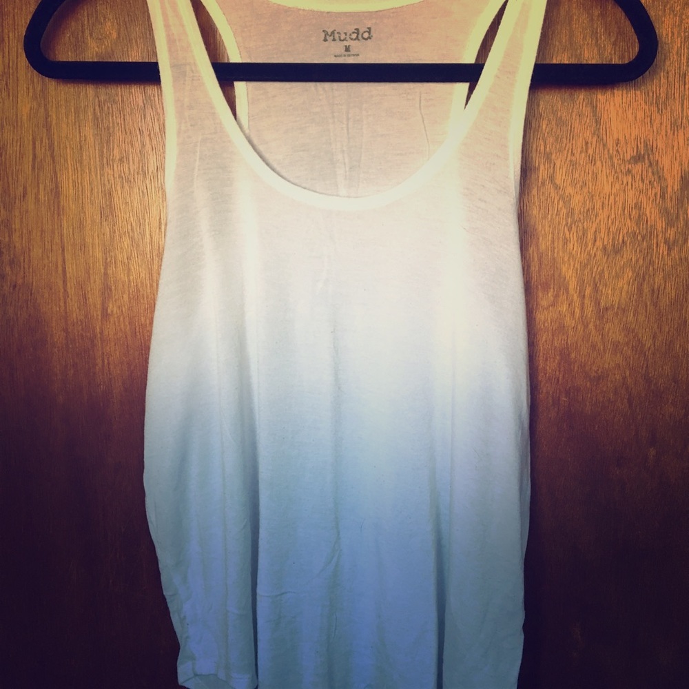 Black and white basic tank tops