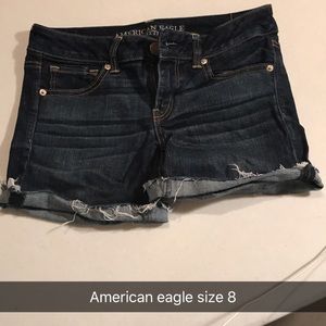 American eagle shorts size 8 barely worn