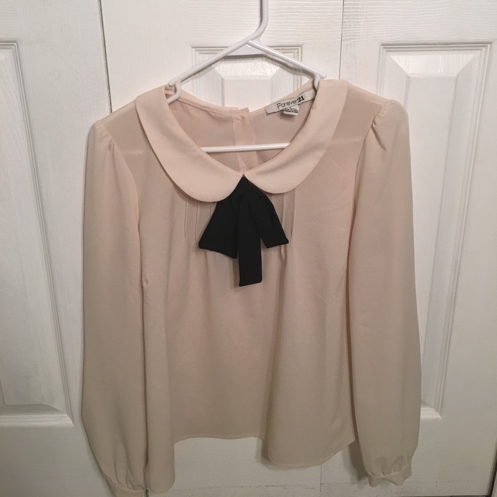 STYLISH FOREVER 21 BLOUSE WITH BOW