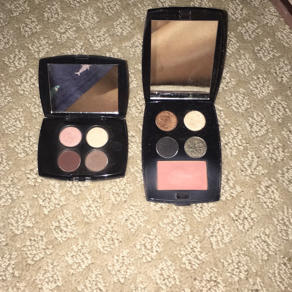 Lancôme eyeshadow and blush!