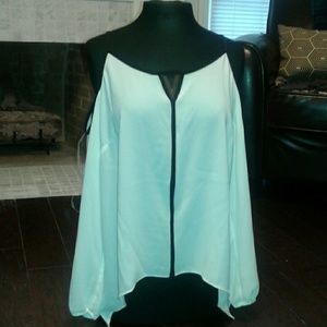 NWT cold shoulder blouse