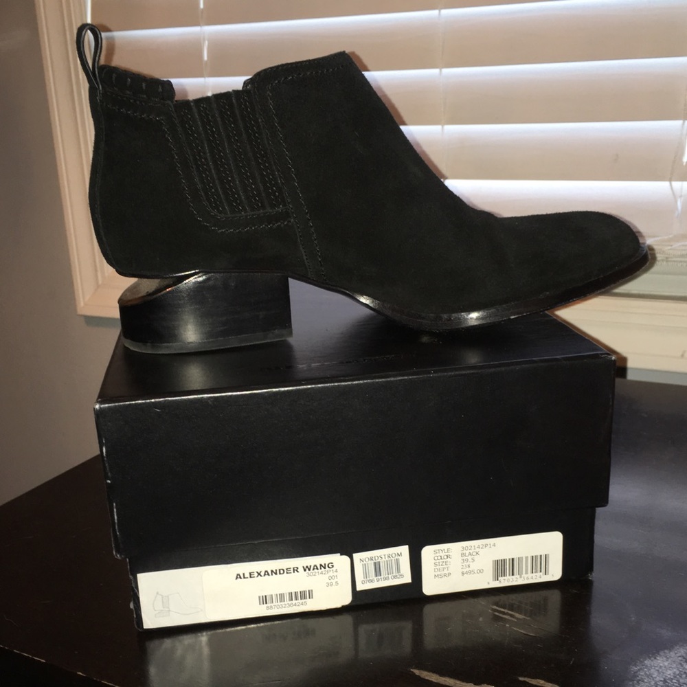 Alexander Wang low top boots