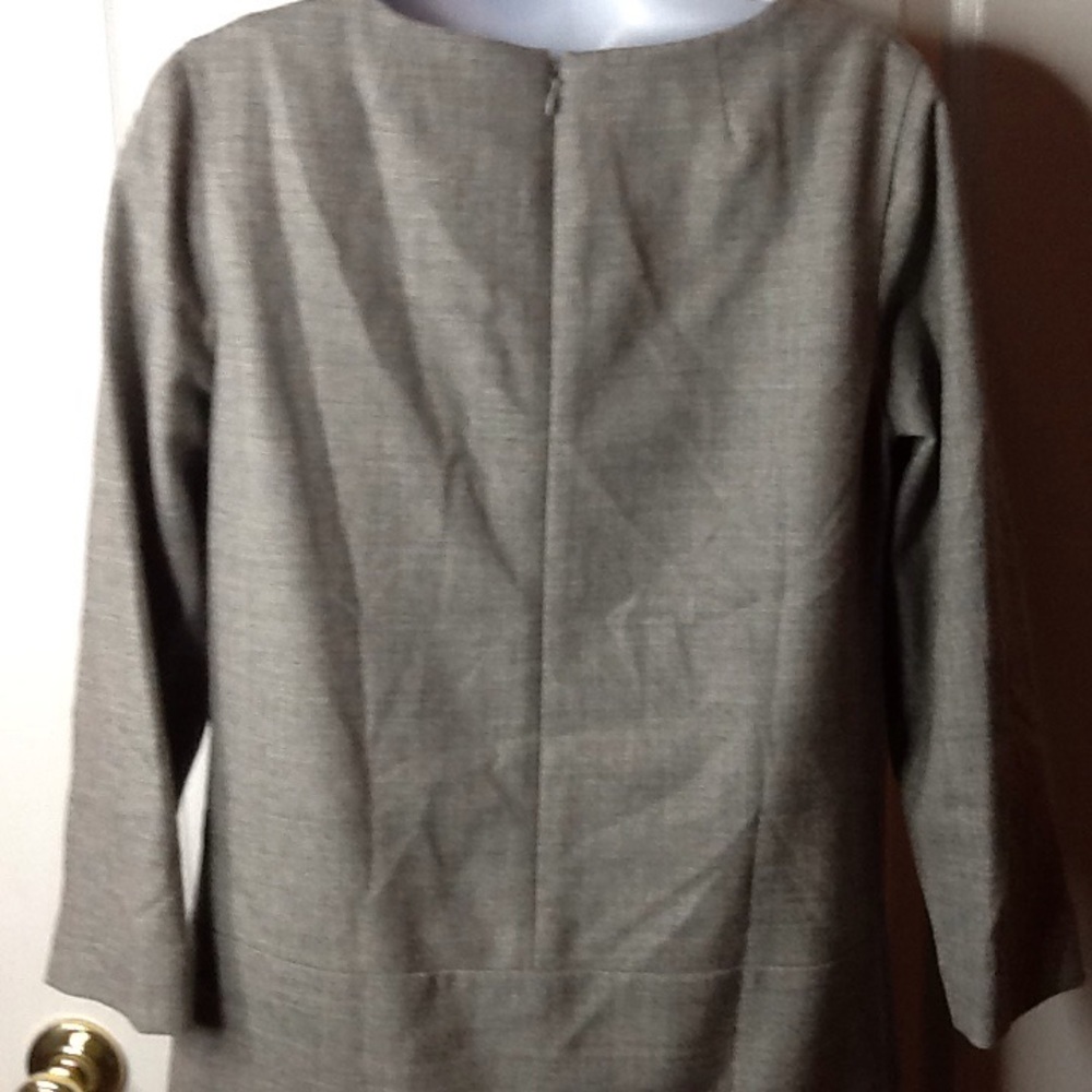 J crew  gray wool  dress - Picture 5 of 7