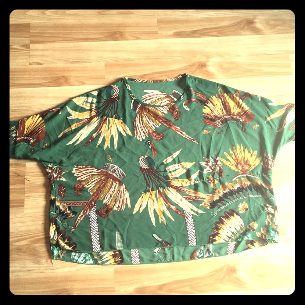 Urban Outfitters Flowy Blouse