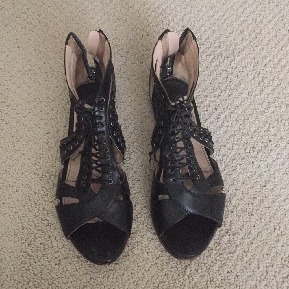 Gladiator style Miu Miu sandals