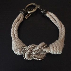 Rope toggle bracelet