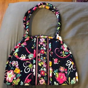 Vera Bradley Ribbons clasp shoulder bag!