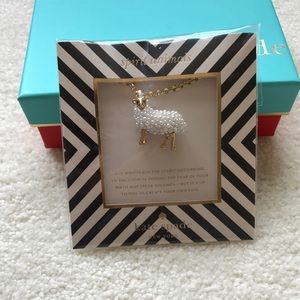 Kate Spade spirit animals sheep necklace