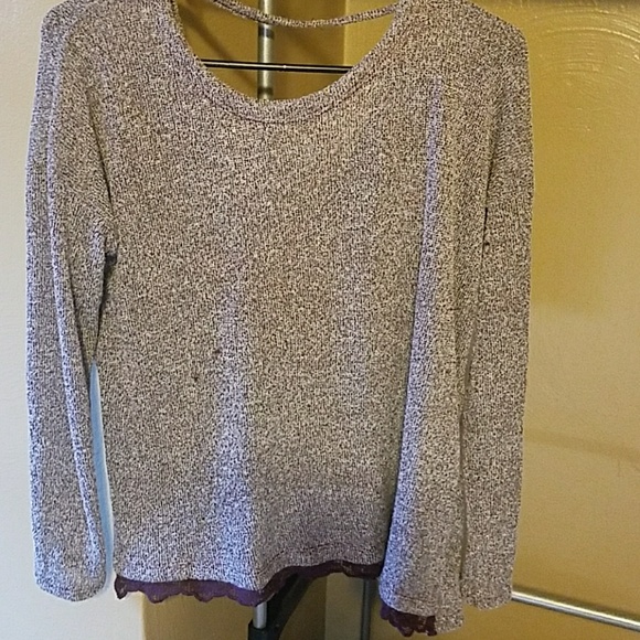 Open Back Fall Sweater - Picture 2 of 3