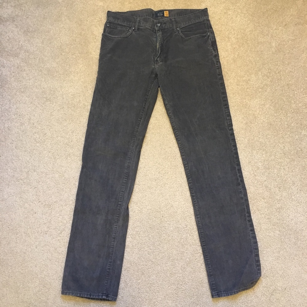 J. Crew 484 Slim Corduroy Pants
