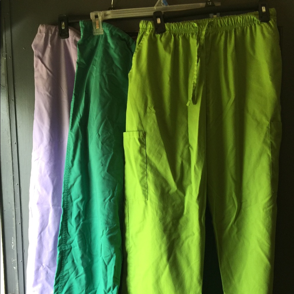 Large scrub pants