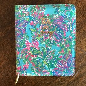 Lily Pulitzer "Take Me Away" zip journal/notebook