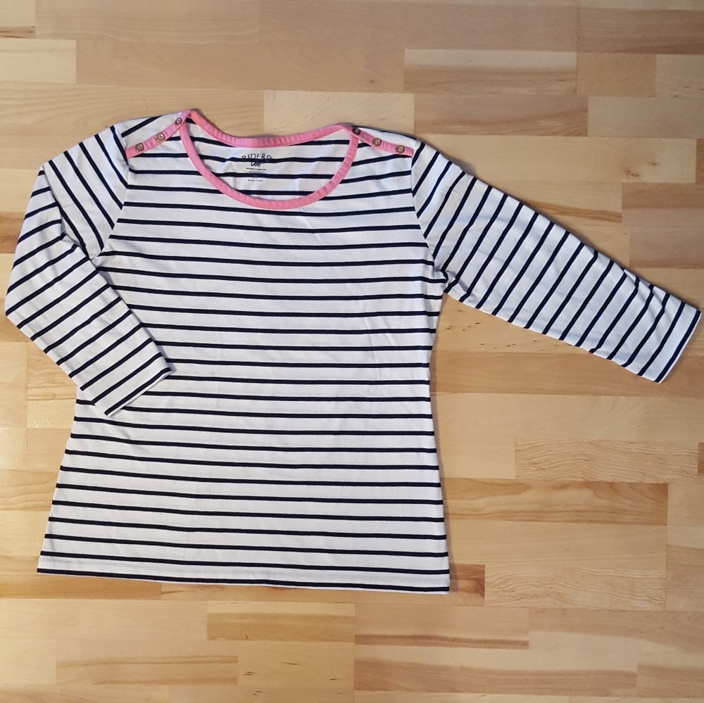 Riders by Lee striped top