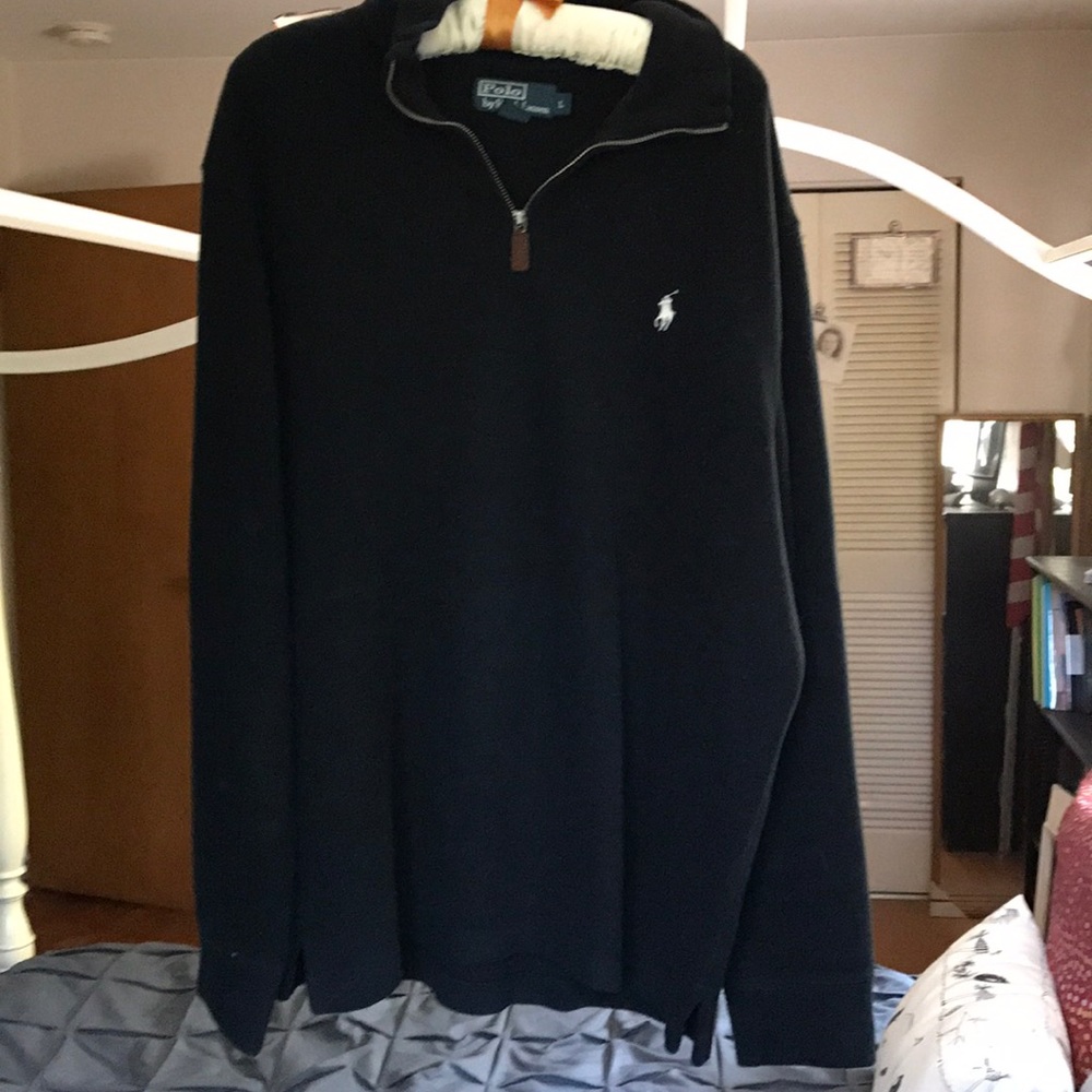 Men's Black Ralph Lauren Pullover