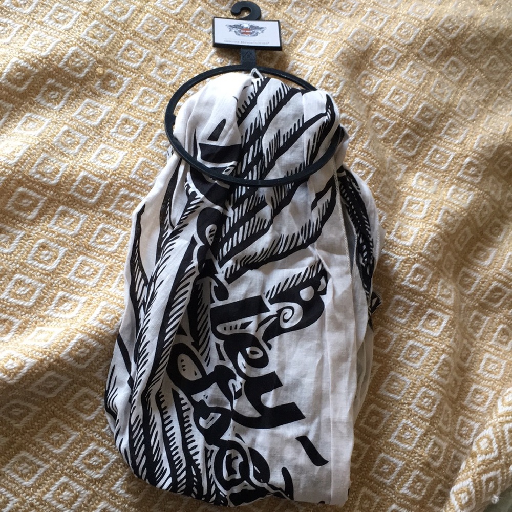 Harley-Davidson Allover Winged Woven Scarf