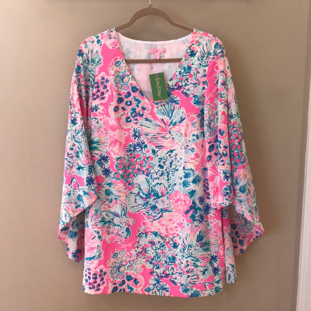 Lilly Pulitzer Miri Silk Caftan